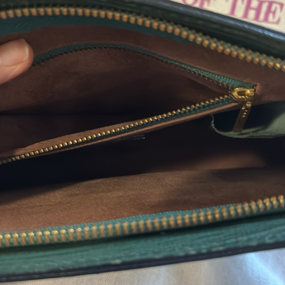 VERSACE Vintage Leather and Suede Clutch - Picture 11 of 16